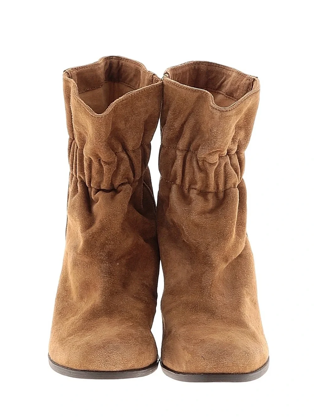 Splendid Tan Suede Wedge Ankle Boot